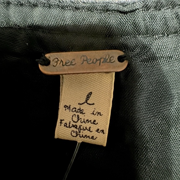 Free People Faux Fur Vest in Black and Brown - Picture 3 of 6